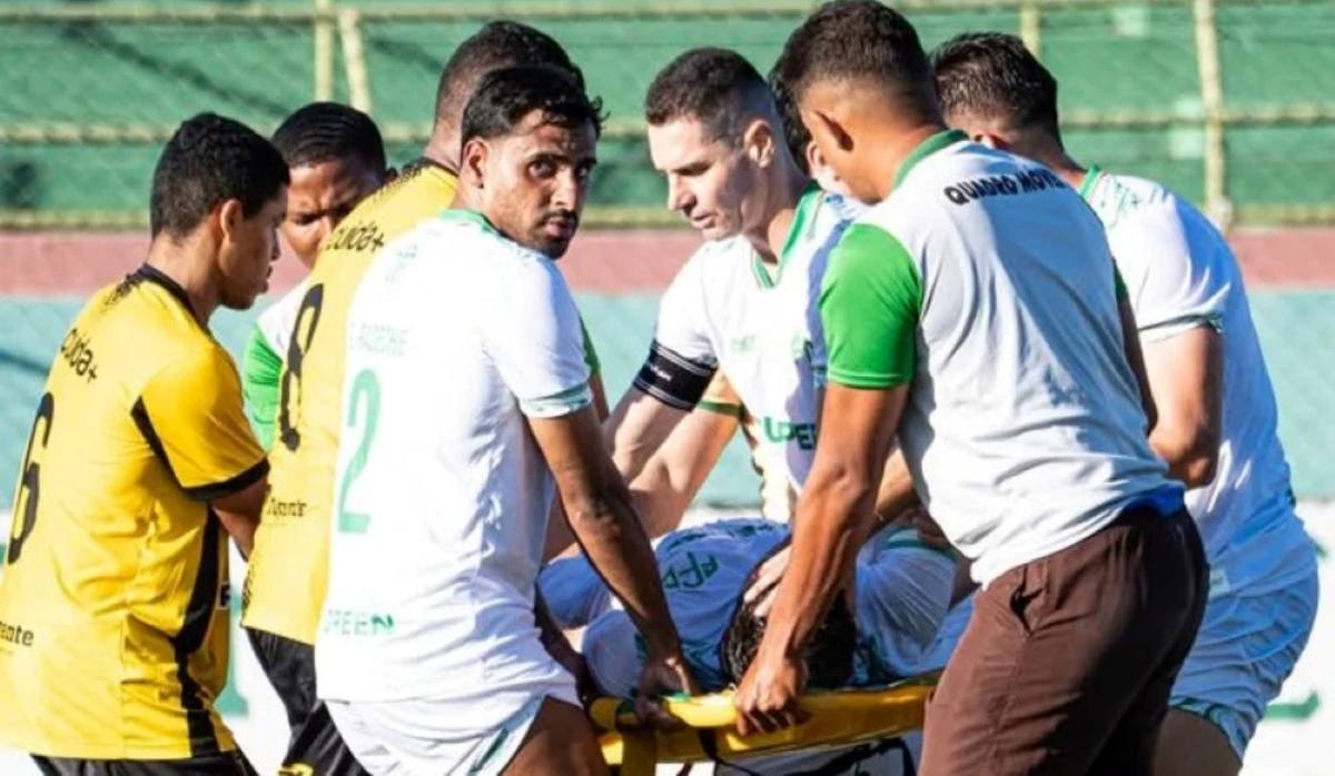 Após lesão grave, Feira FC perde Lucaneta para sequência de jogos do Baianão