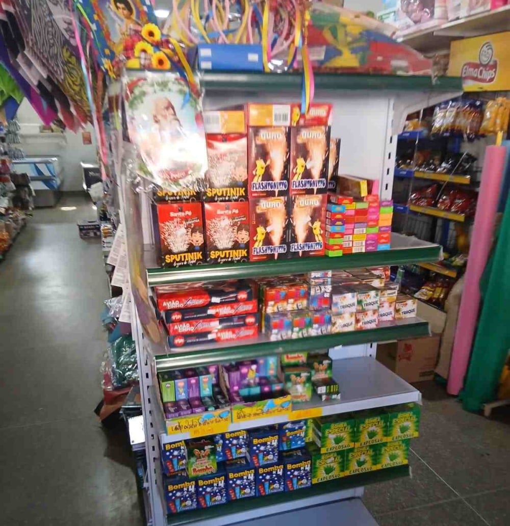 Polícia retira 32 mil fogos clandestinos de circulação às vésperas do São João