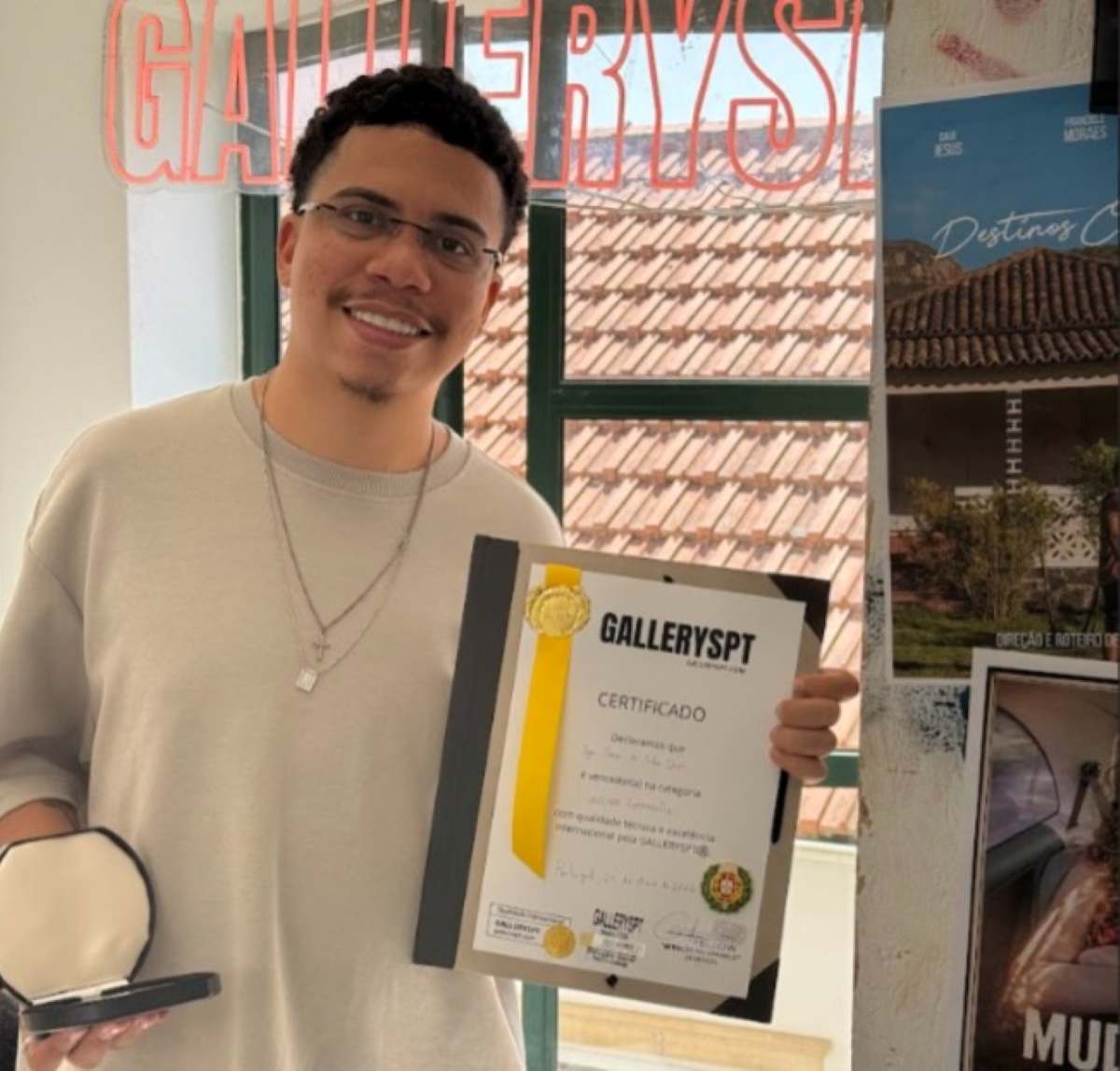 Cineasta de Feira de Santana conquista dois prêmios em festival internacional