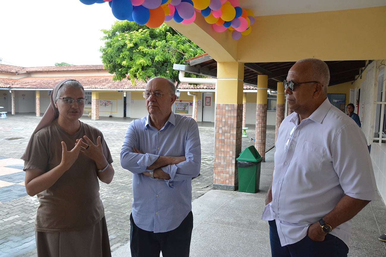 Escola da Mangabeira celebra 20 anos com estrutura preservada desde a inauguração