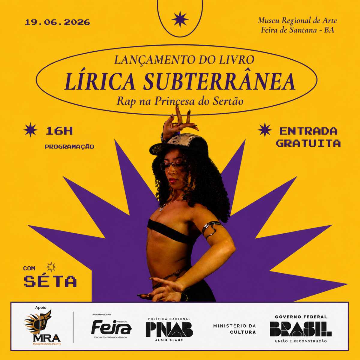 Lançamento de livro registra duas décadas da cena rap e da música alternativa de Feira de Santana