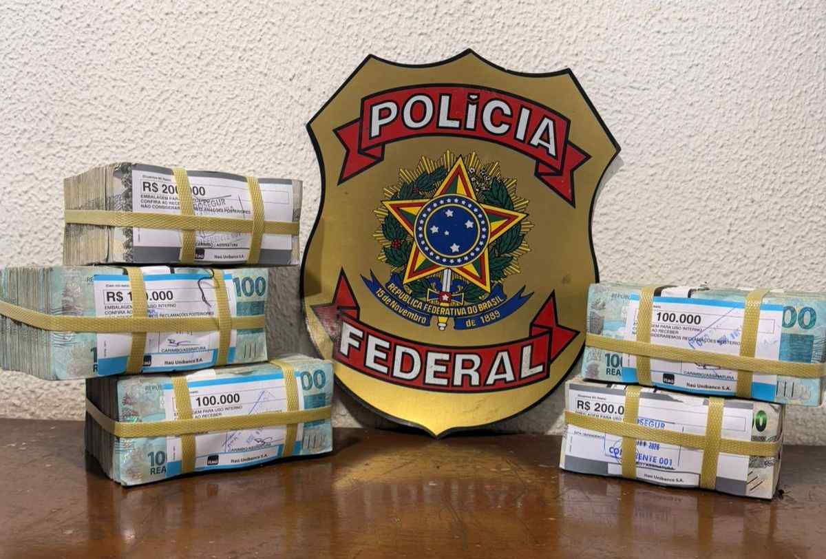 Homem é preso com cerca de R$ 700 mil em espécie durante operação da Polícia Federal