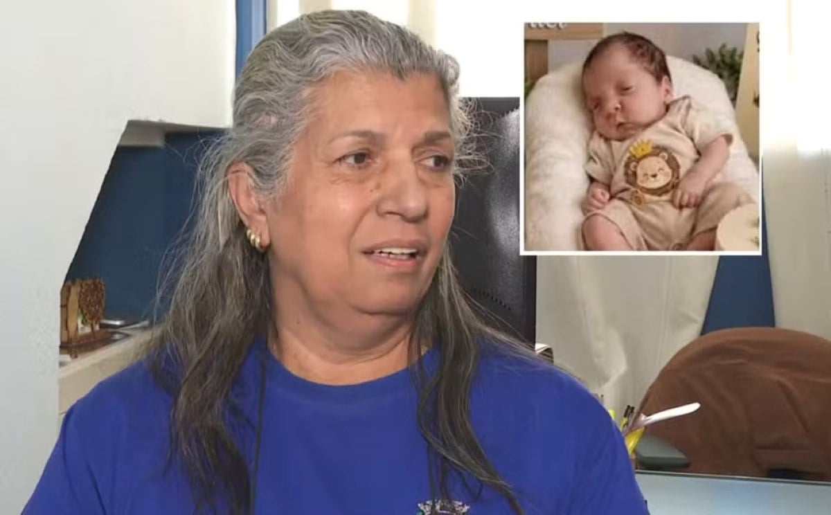 A agente funerária Regina Célia Paschoal percebeu que o menino Noah estava vivo dentro de saco em hospital em Rio Claro (SP)