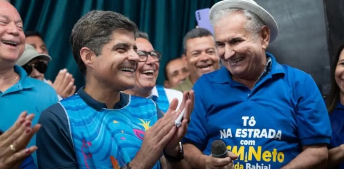 ACM Neto e Coronel participam de primeiro evento no interior após lançamento da chapa