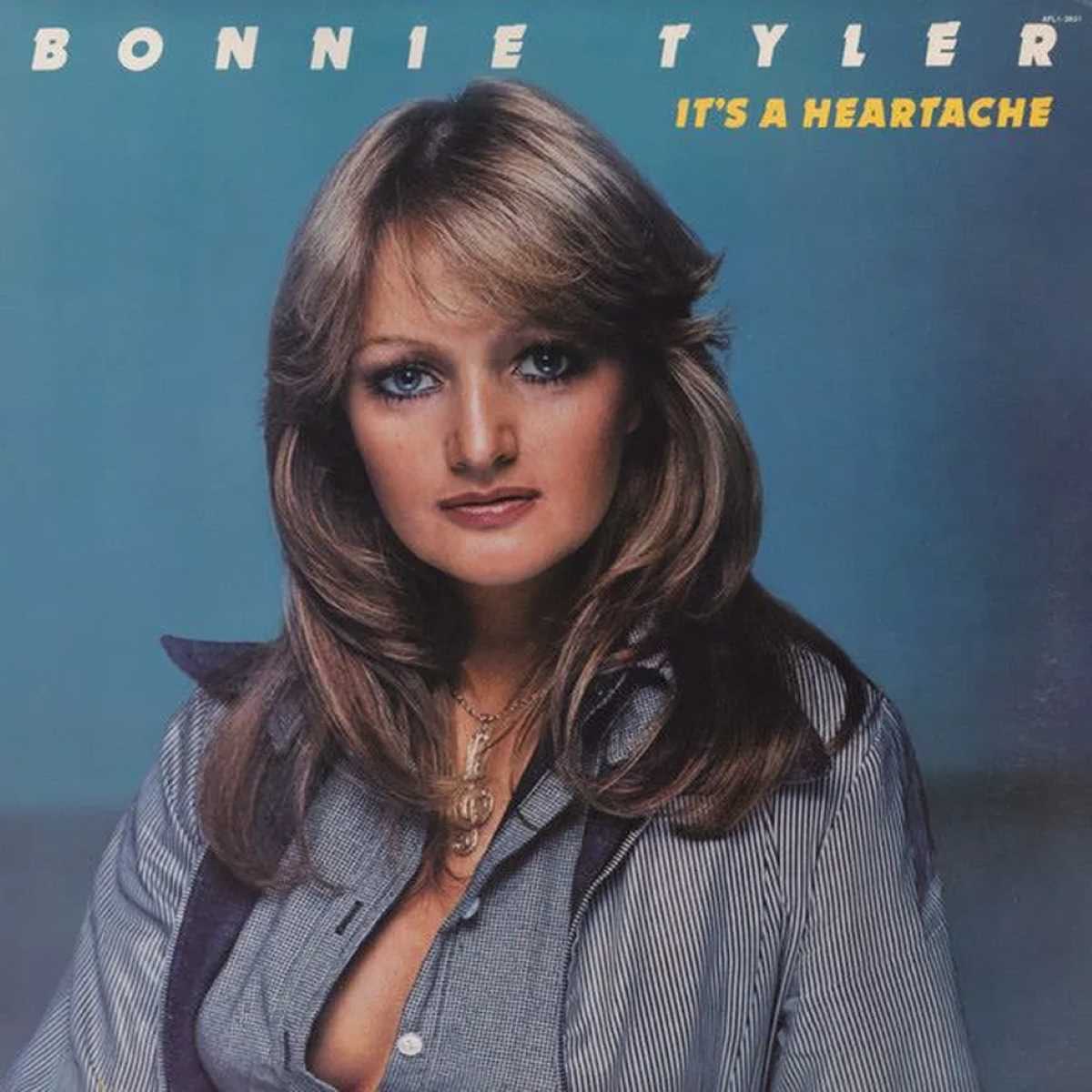 Capa do single 'It's a Heartache', lançado por Bonnie Tyler em 1977