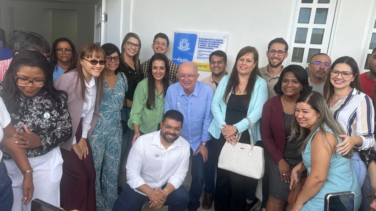 Centro de Assistência ao Diabetes é inaugurado em Feira de Santana