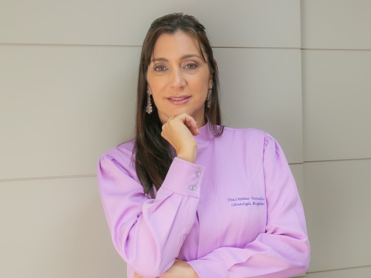 Cirurgiã-dentista Cristiane Vasconcellos