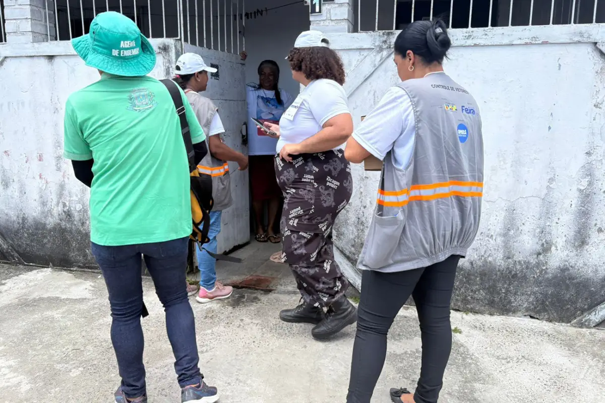 Balanço da dengue: combate ao Aedes aegypti é intensificado em Feira de Santana