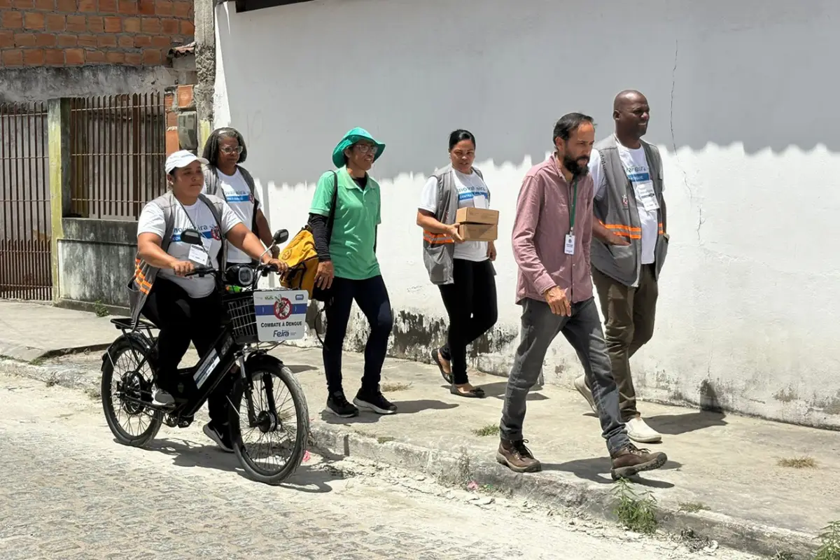 Balanço da dengue: combate ao Aedes aegypti é intensificado em Feira de Santana