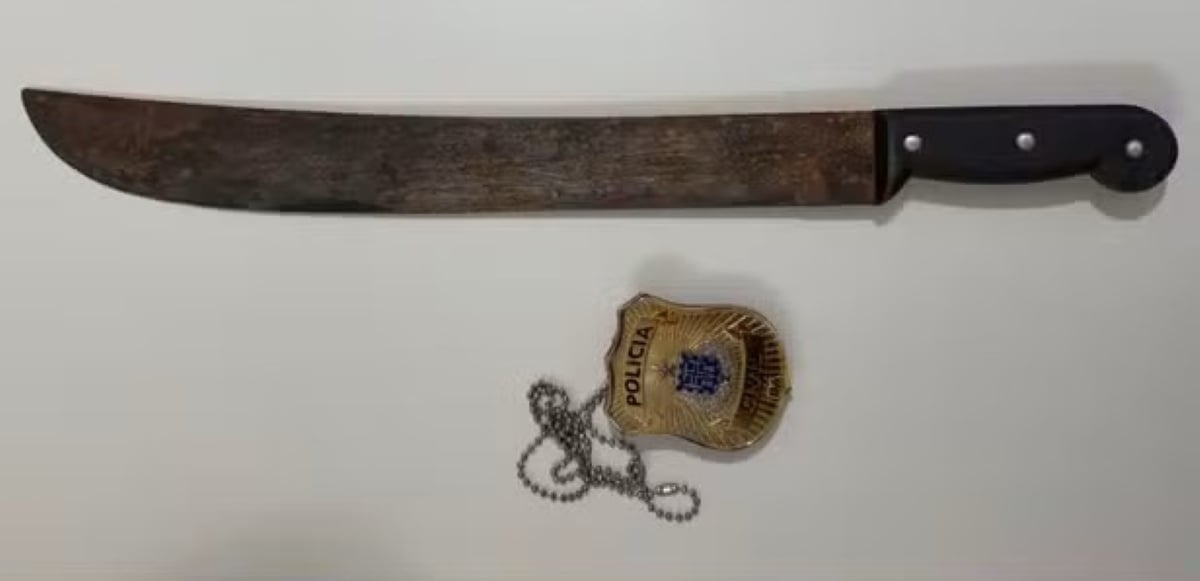 Crianças ficam feridas durante ataque com facão contra a mãe