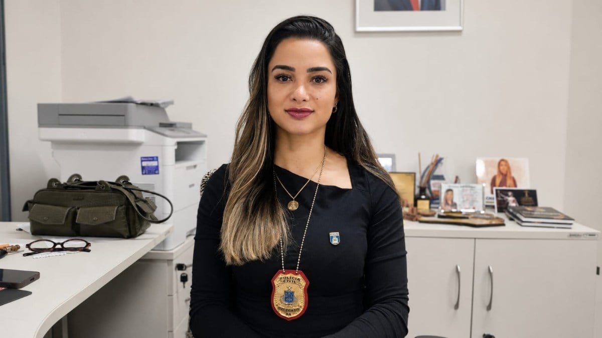 Delegada Lorena Almeida