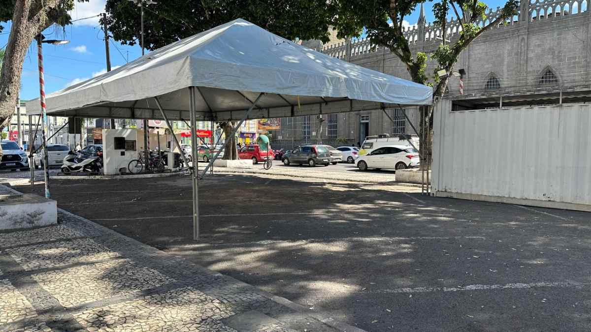 Estacionamento da prefeitura
