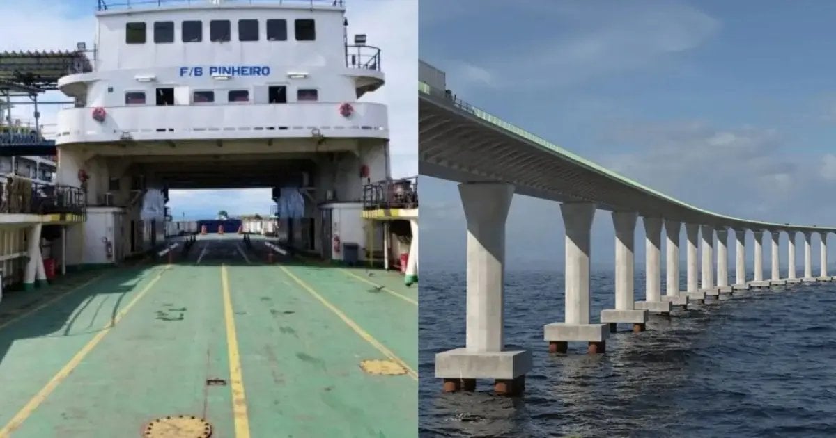 Ferry-boat e Ponte Salvador-Itaparica