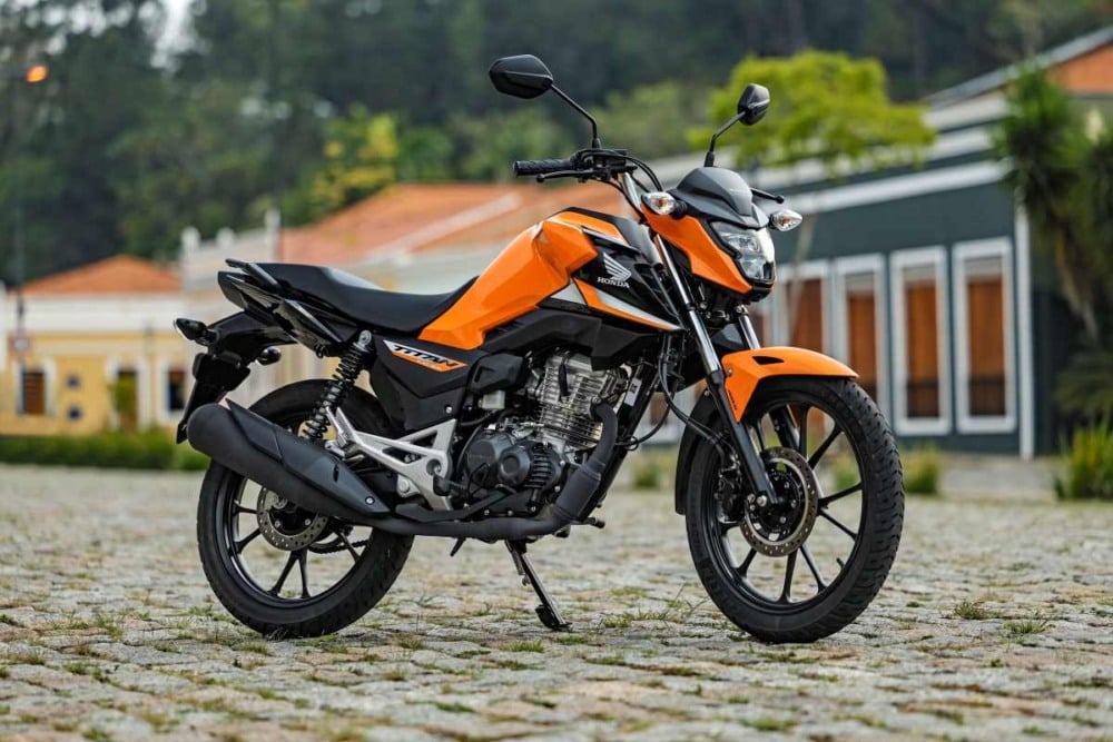 Honda CG 160 Titan 2025 custa R$ 19.230 | Foto: Divulgação/ Honda Honda CG 160 Titan 2025 custa R$ 19.230 | Foto: Divulgação/ Honda