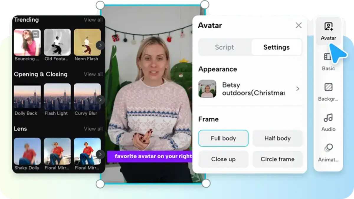 Saiba como transformar as anotações de voz em histórias visuais envolventes com o IA Gerador de vídeo