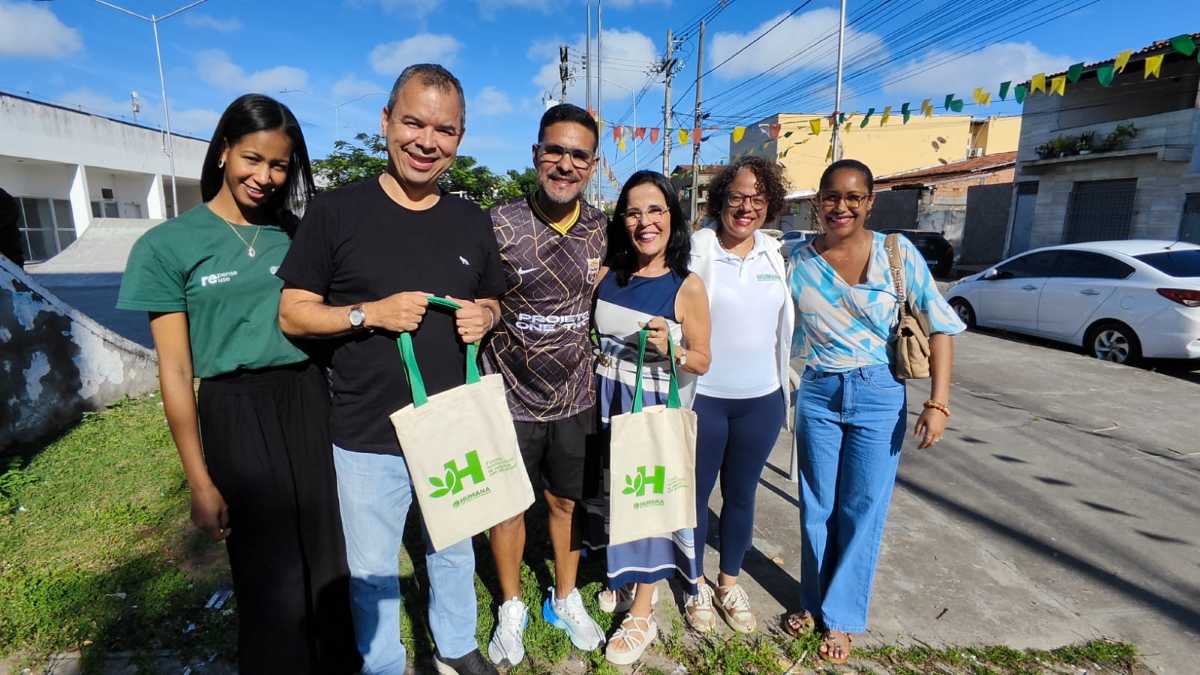Lançamento da parceria entre o programa Repense Reuse, da Humana Brasil e o Projeto One Two