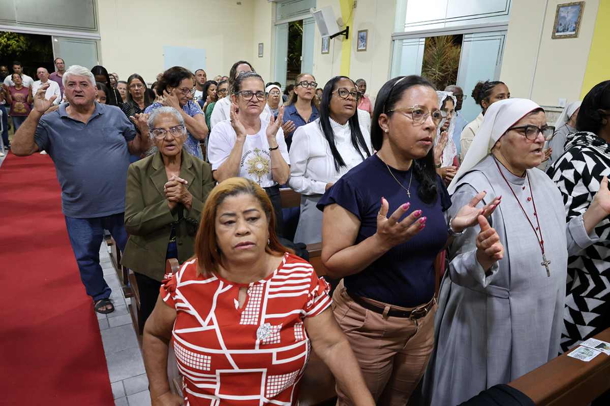 Missa pelos 90 Anos das Imas do CENACULO Capela Nossa Senhora Aparecida da Cidade Nova