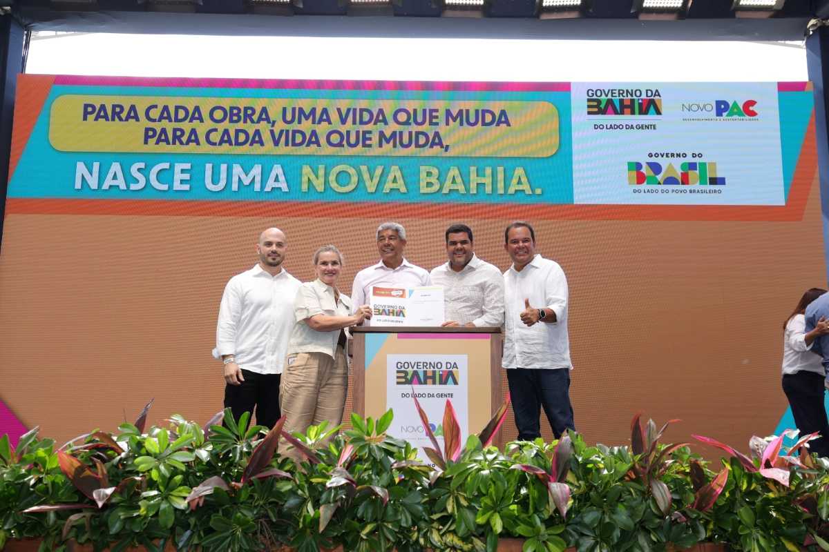 Obras para mais de 160 municípios baianos