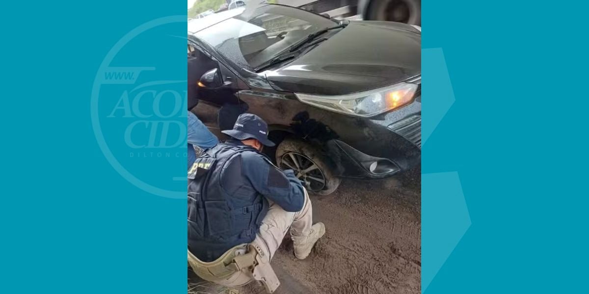 PRF ajuda gestante em trabalho de parto após pneu furar durante viagem para hospital