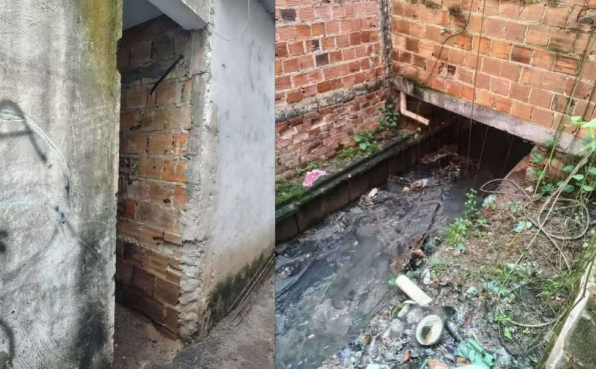 Polícia descobre galeria pluvial usada como rota de fuga por criminosos na Bahia