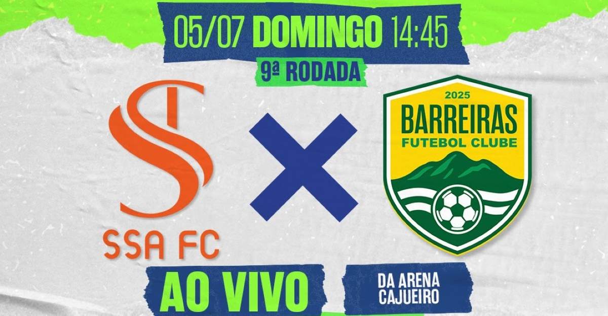 SSA x Barreiras: saiba onde assistir o jogo