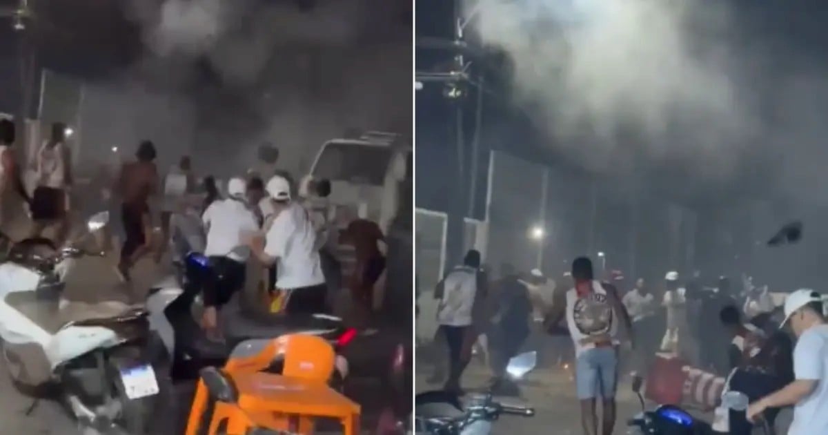 VÍDEO: sete torcedores são presos após confronto antes do jogo Vitória x Palmeiras