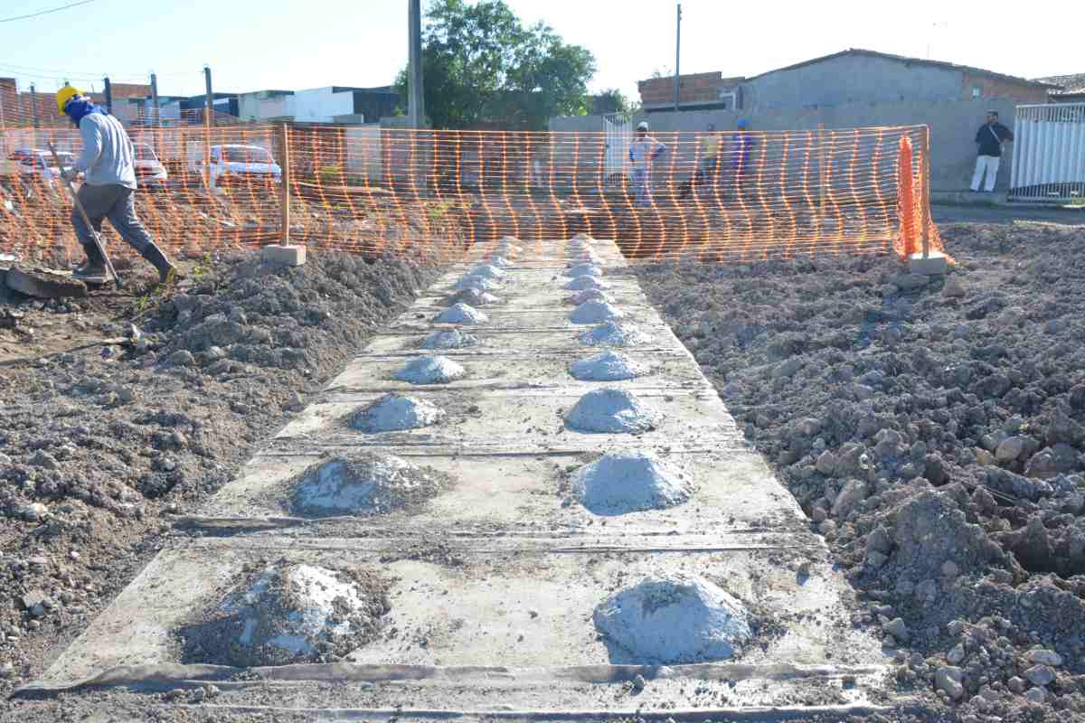 Obras no Entorno da Lagoa Chico Maia