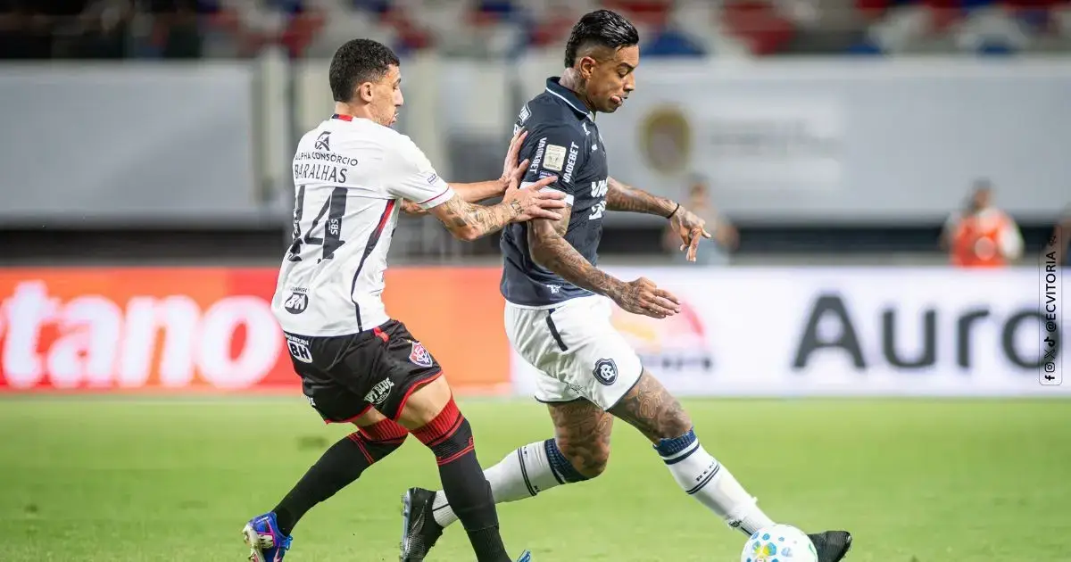 Vitória falha, perde para o Remo e segue sem vencer fora de casa no Brasileirão