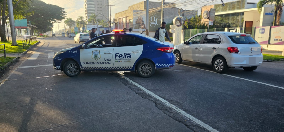 acidente deixa mulher ferida em Feira de Santana