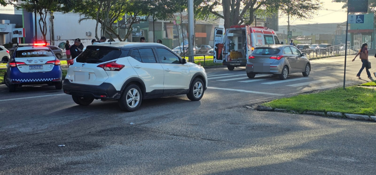 acidente deixa mulher ferida em Feira de Santana