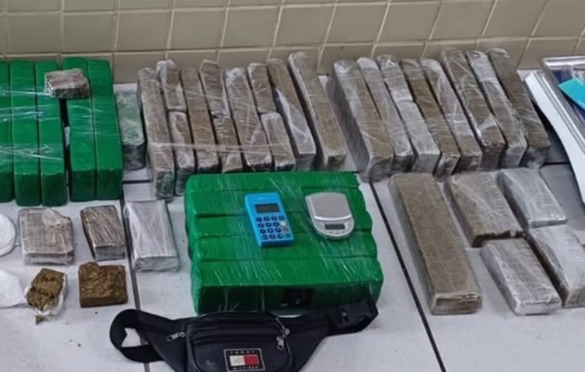 apreensão de drogas pela 67 CIPM