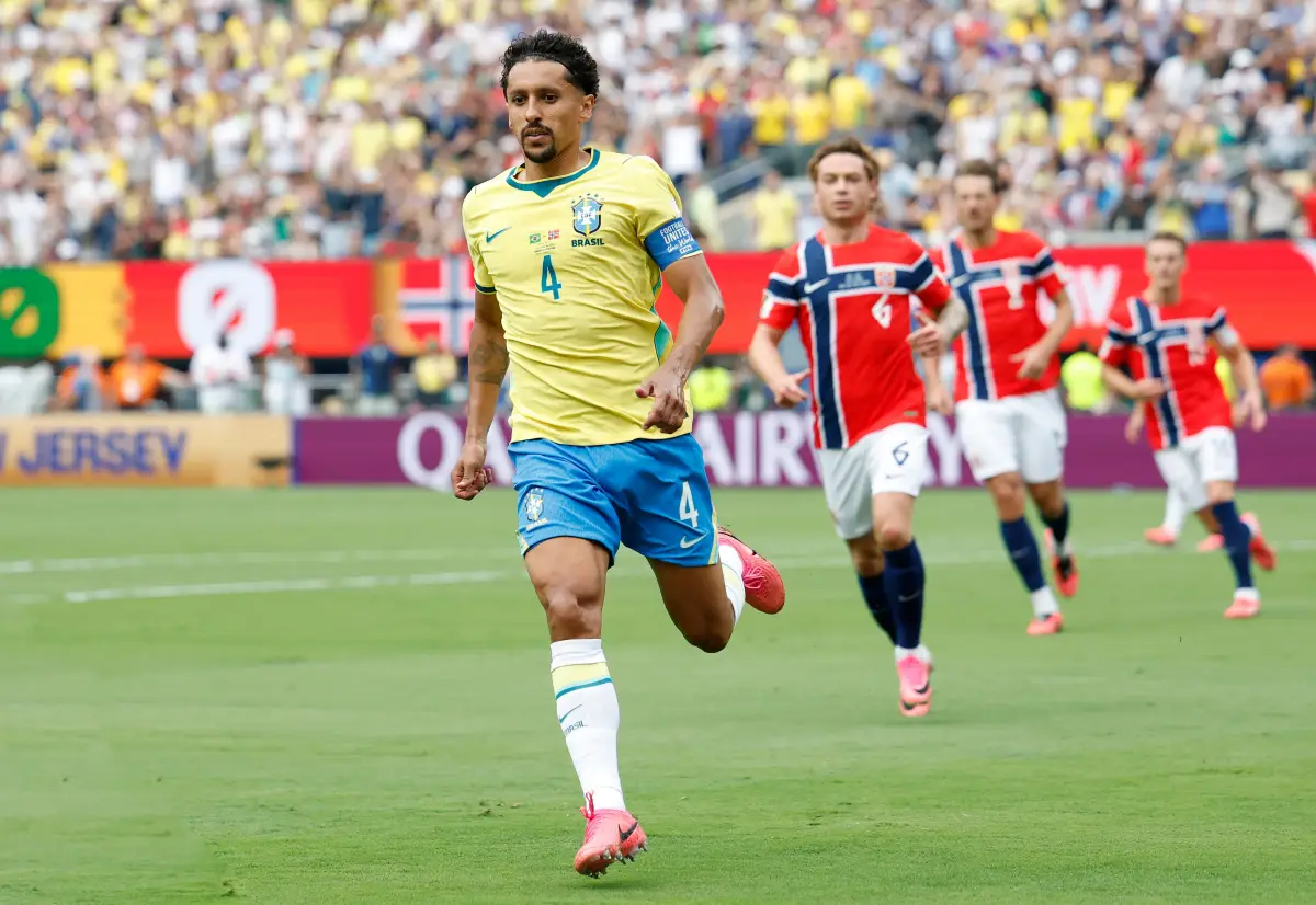 “Agora é pedir desculpa ao povo brasileiro”, diz Marquinhos após derrota do Brasil