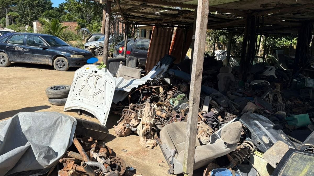 desmanche em posto seguro