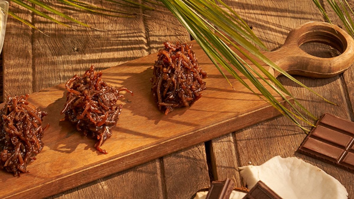 cocada de chocolate