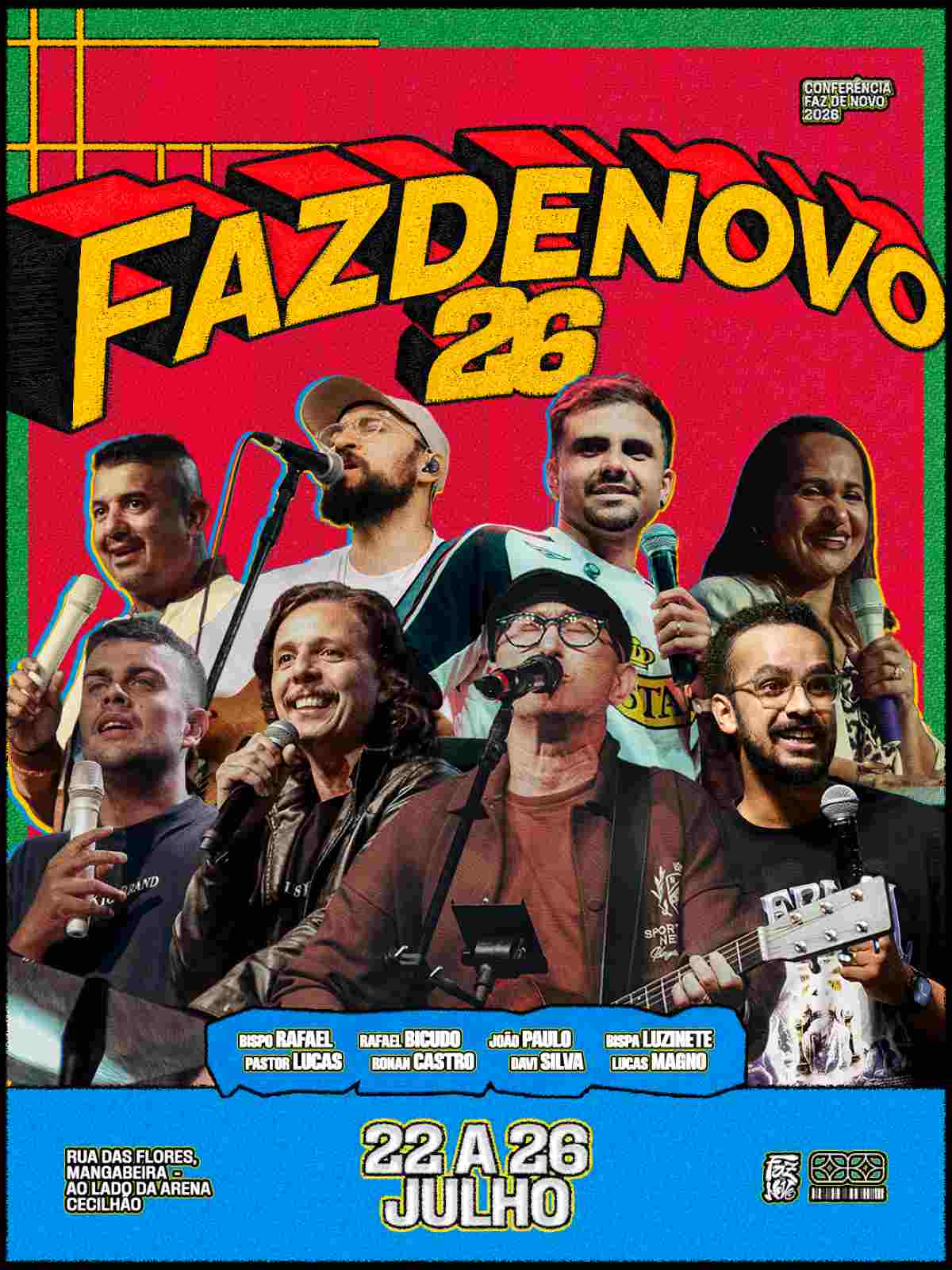 Conferência Faz de Novo chega à 4ª edição e reúne programação de cinco dias em Feira de Santana