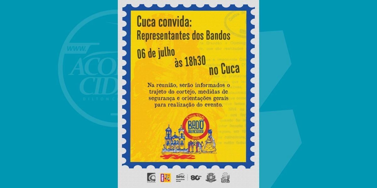 Cuca/Uefs promove reunião para alinhar organização do Bando Anunciador 2026