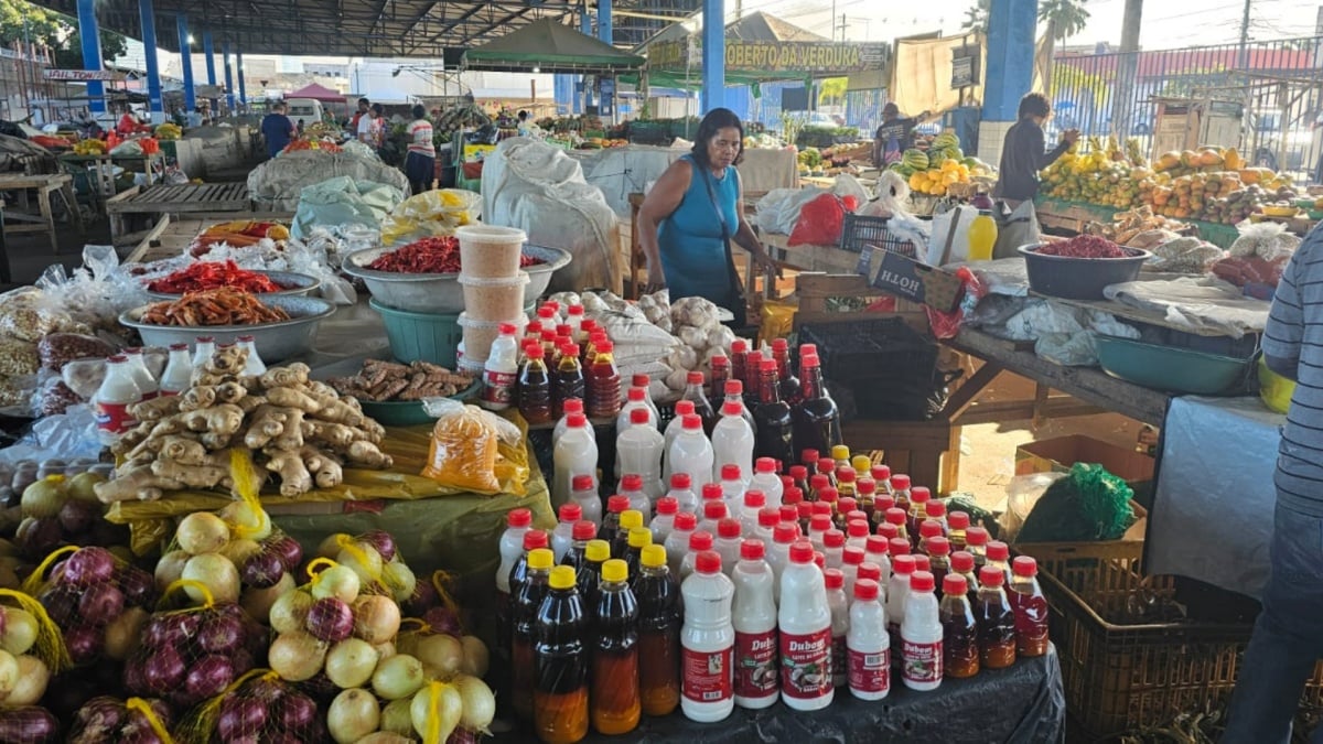 verdura Feirinha da estação nova feira de Santana foto Paulo José Acorda