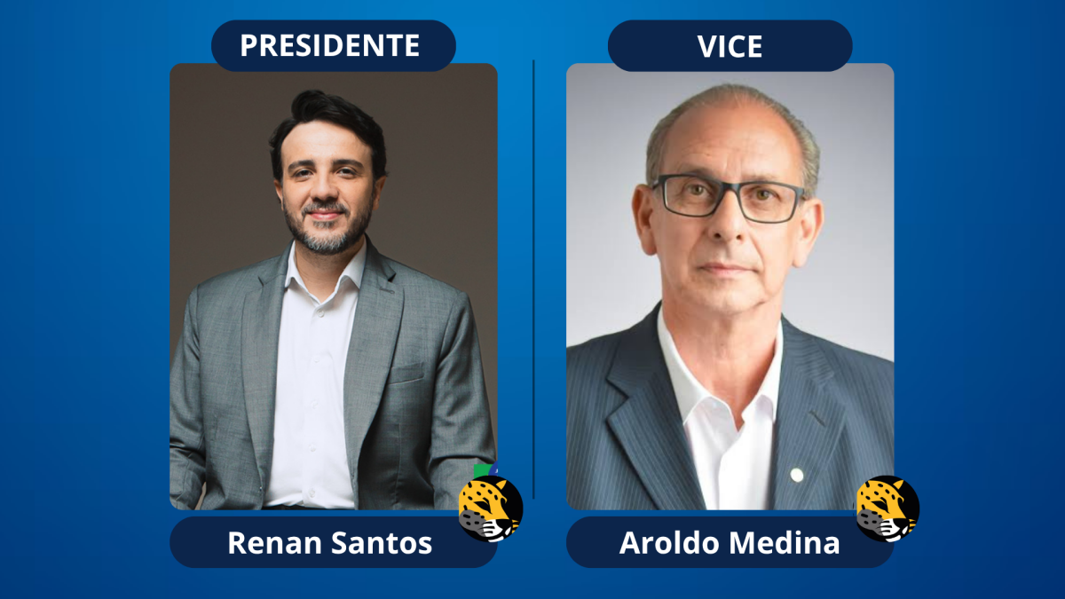 Chapa Renan Santos e Aroldo Medina partido Missão candidatos a presidência da República do Brasil presidenciáveis vice na chapa