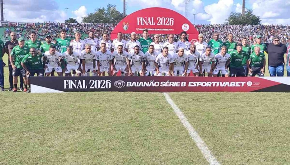 Fluminense de Feira conquista título baiano da Segunda Divisão de forma invicta
