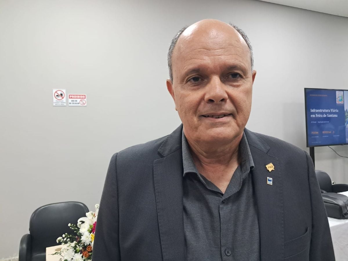 presidente do Centro das Indústrias de Feira de Santana (Cifs), Geraldo Pires