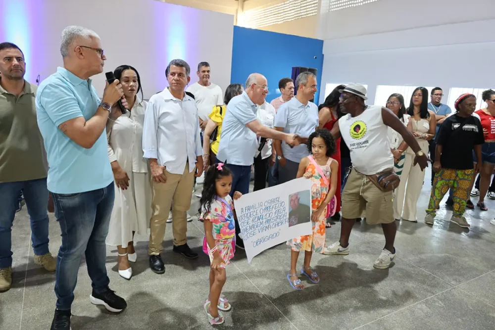 Inauguracao Galpao de Artes da Baraunas