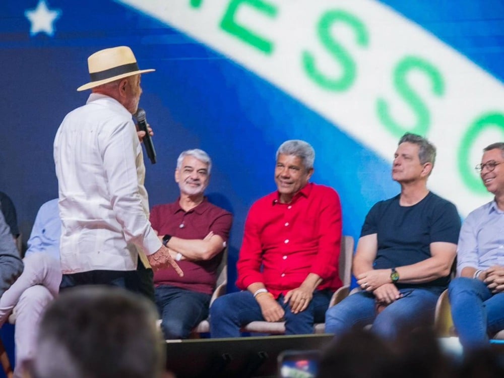Jerônimo Rodrigues é convidado de honra na convenção nacional de Lula em São Paulo Jerônimo Rodrigues é convidado de honra na convenção nacional de Lula em São Paulo