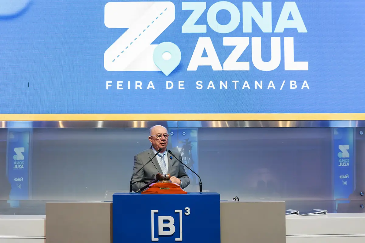 Leilão define nova gestão da Zona Azul com investimento de R$ 134 milhões em Feira de Santana