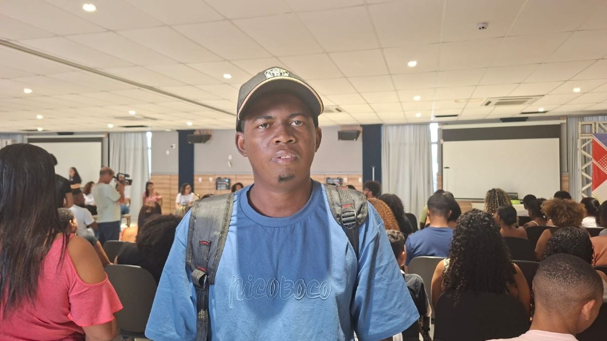 Lincon Roberto, estudante da Universidade Para Todos