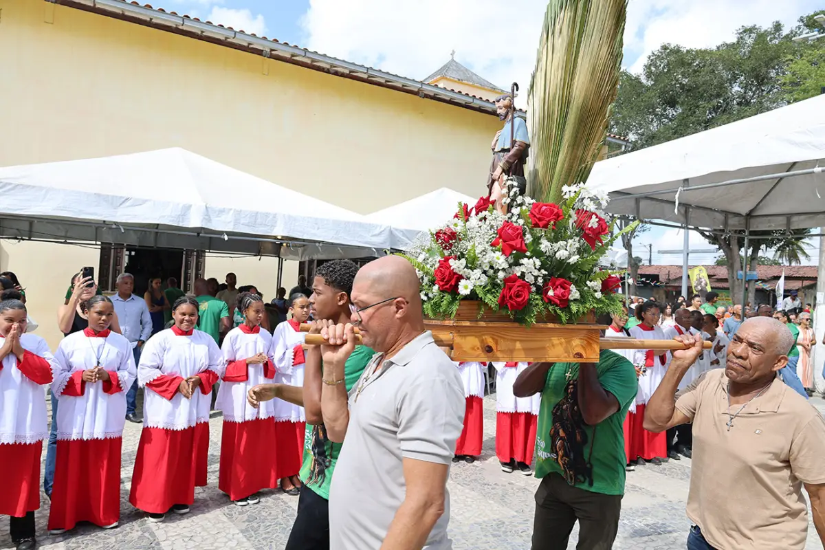 Distrito de Matinha celebra festa de São Roque em Feira de Santana