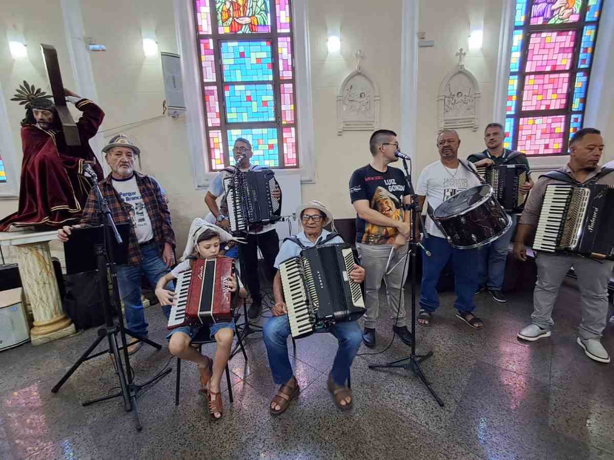 Missa em Homenagem ao forrozeiro Luiz Gonzaga na Igreja do Santuário Senhor dos Passos