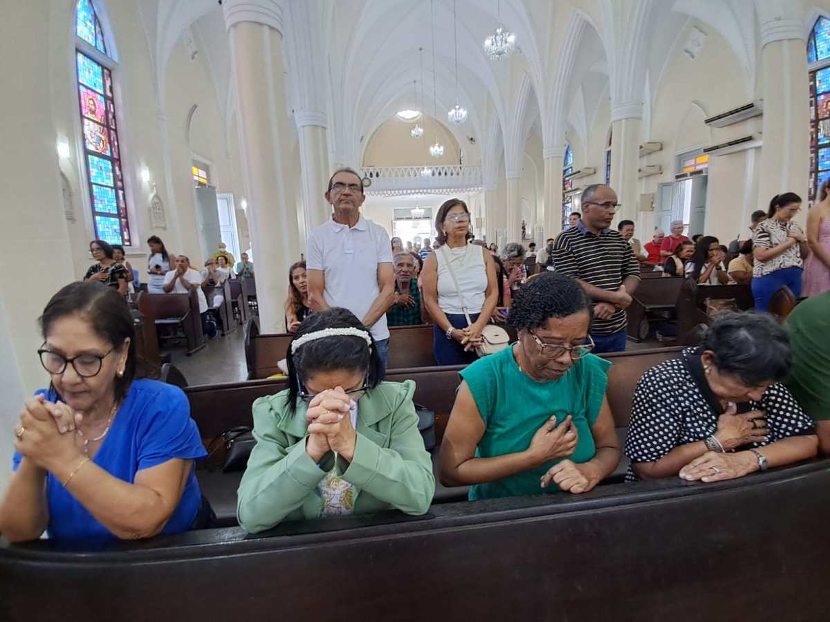 Missa em Homenagem ao forrozeiro Luiz Gonzaga na Igreja do Santuário Senhor dos Passos