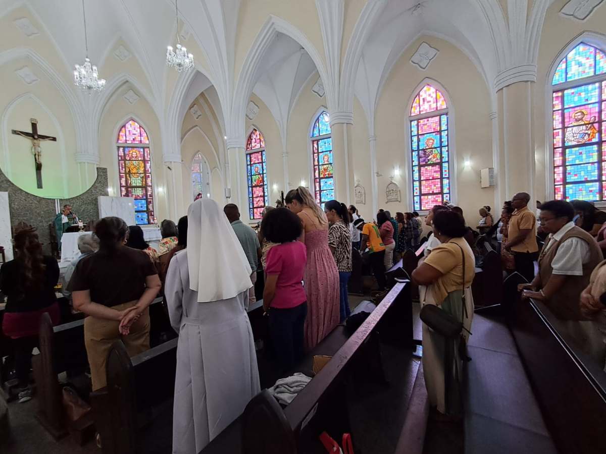 Missa em Homenagem ao forrozeiro Luiz Gonzaga na Igreja do Santuário Senhor dos Passos