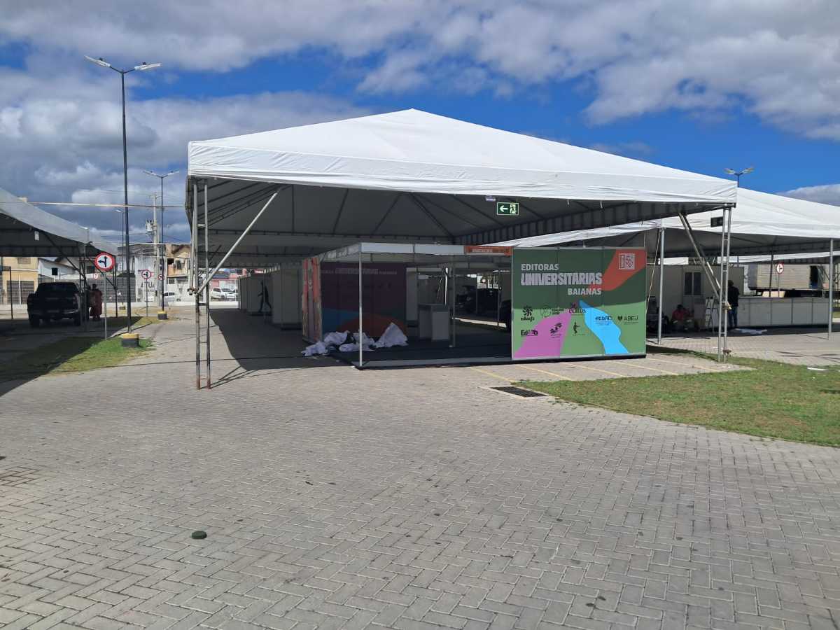 Montagem do Flifs no Centro de Convenções