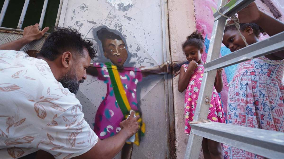 Obra premiada "Graffiti e Transformação"